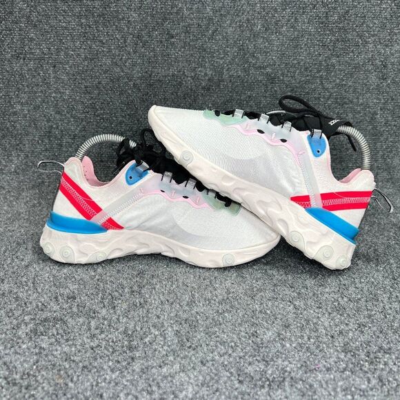 Nike React Element 55 Shoes Women's Size 7.5 Hero Blue Athletic Training Sneaker - Picture 8 of 13